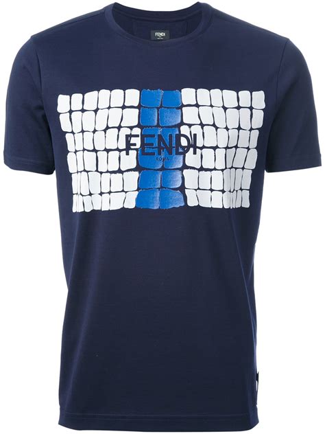 men fendi tee replica aaaa|fendi blue t shirts.